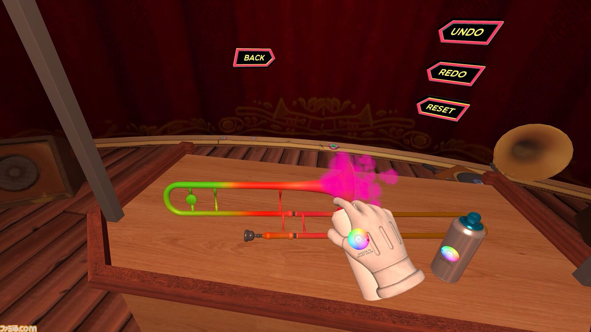 『Trombone Champ: Unflattened』トロンボーン演奏ゲームのVR版、Steamストアページ公開。両手を動かし自由に演奏、自分だけのマイトロンボーンも作れる