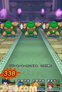 【ドラクエウォーク攻略】ジドーセーセーカンダタ【強】攻略――中央のカンダタを集中攻撃で倒して自動生成されないようにしよう