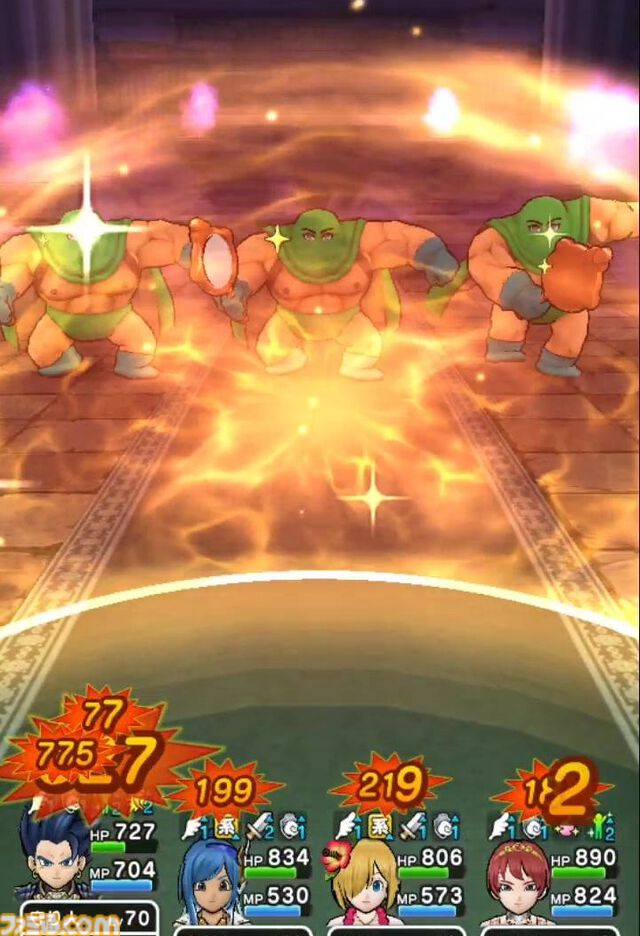 【ドラクエウォーク攻略】ジドーセーセーカンダタ【強】攻略――中央のカンダタを集中攻撃で倒して自動生成されないようにしよう
