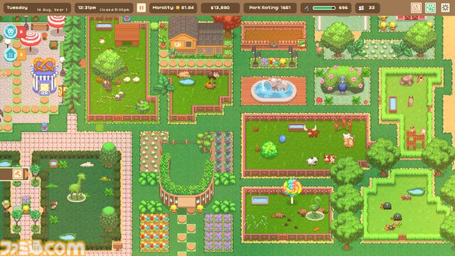 動物園運営シム『Let's Build a Zoo』が60％オフの820円で買えちゃうセールが開催中。偽物を展示したり食肉にしたりなどかなり自由（？）な運営も可