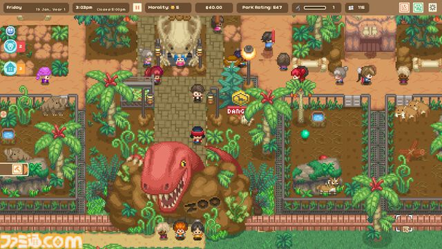 動物園運営シム『Let's Build a Zoo』が60％オフの820円で買えちゃうセールが開催中。偽物を展示したり食肉にしたりなどかなり自由（？）な運営も可