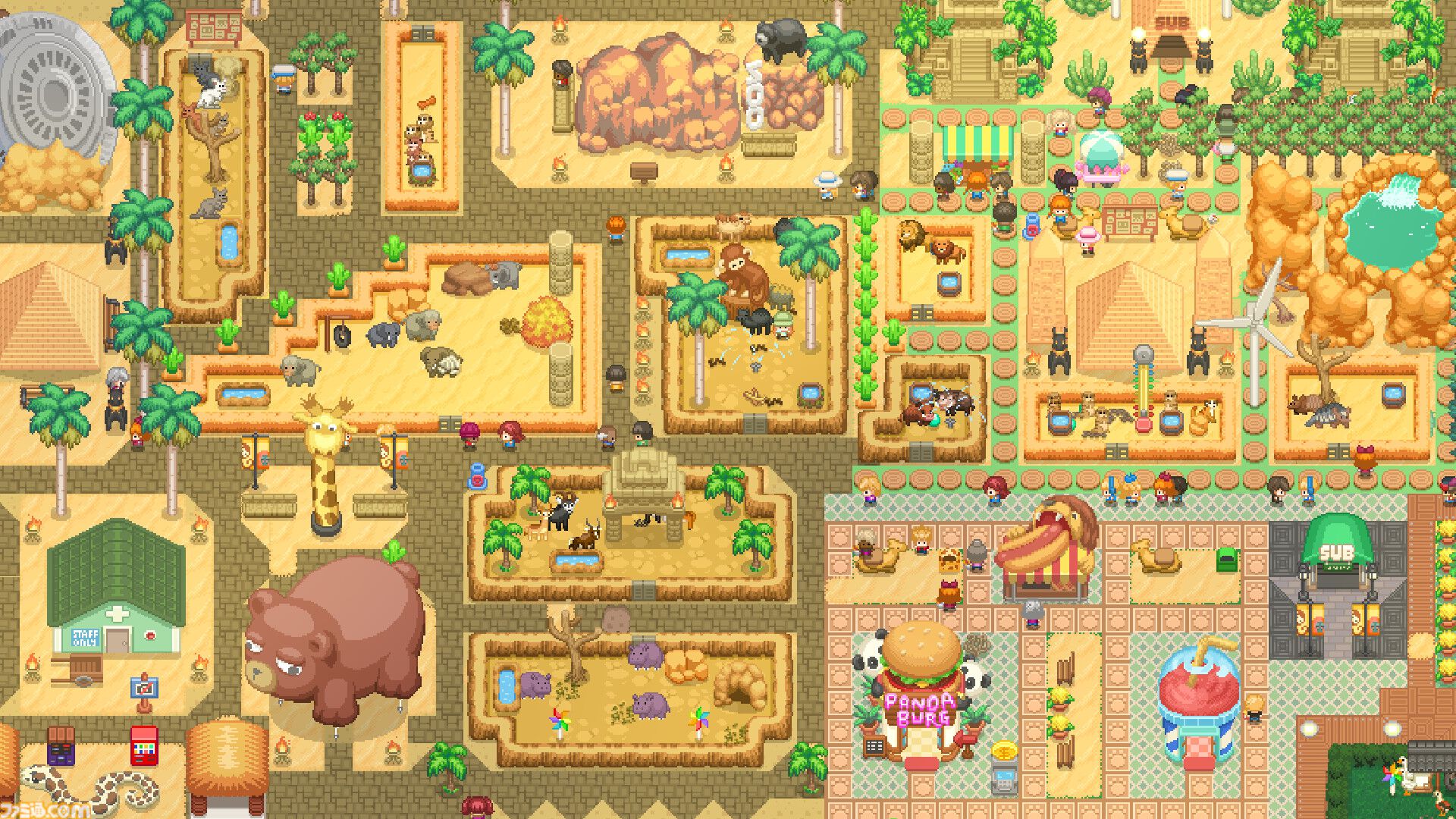 動物園運営シム『Let's Build a Zoo』が60％オフの820円で買えちゃうセールが開催中。偽物を展示したり食肉にしたりなどかなり自由（？）な運営も可