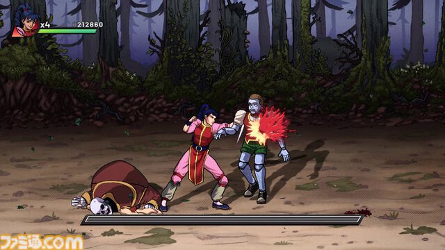 リメイク版『ナイトスラッシャーズ』9月26日に配信決定。1993年のアーケード向けベルトスクロールアクションが蘇る。最大4人で闇のモンスターたちを蹴散らせ