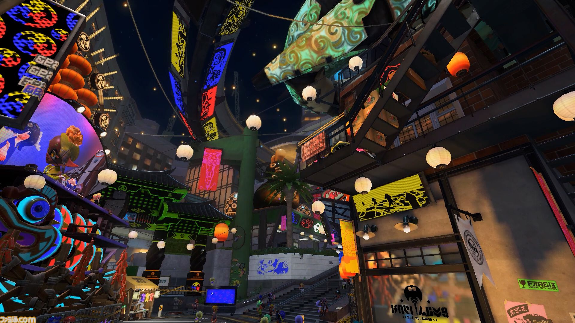 画像ページ (14/17) 『スプラトゥーン3』が発売2周年。混沌の街