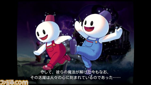 『スノーブラザーズ ワンダーランド』先行レビュー。ピンボール的ギミックが楽しい雪玉3Dアクション。スコアは寿司で計算
