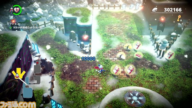 『スノーブラザーズ ワンダーランド』先行レビュー。ピンボール的ギミックが楽しい雪玉3Dアクション。スコアは寿司で計算