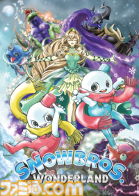 『スノーブラザーズ ワンダーランド』先行レビュー。ピンボール的ギミックが楽しい雪玉3Dアクション。スコアは寿司で計算