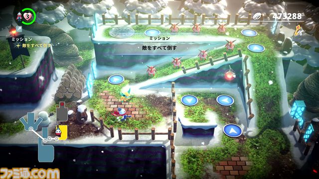 『スノーブラザーズ ワンダーランド』先行レビュー。ピンボール的ギミックが楽しい雪玉3Dアクション。スコアは寿司で計算