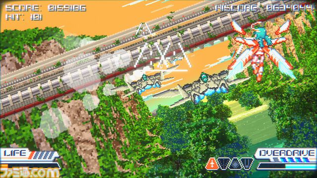 擬似3D美少女シューティング『ミラージュフェザーズ』本日（9/7）発売。ロックオンを駆使した高速戦闘で空を舞え。セール価格の540円で販売中