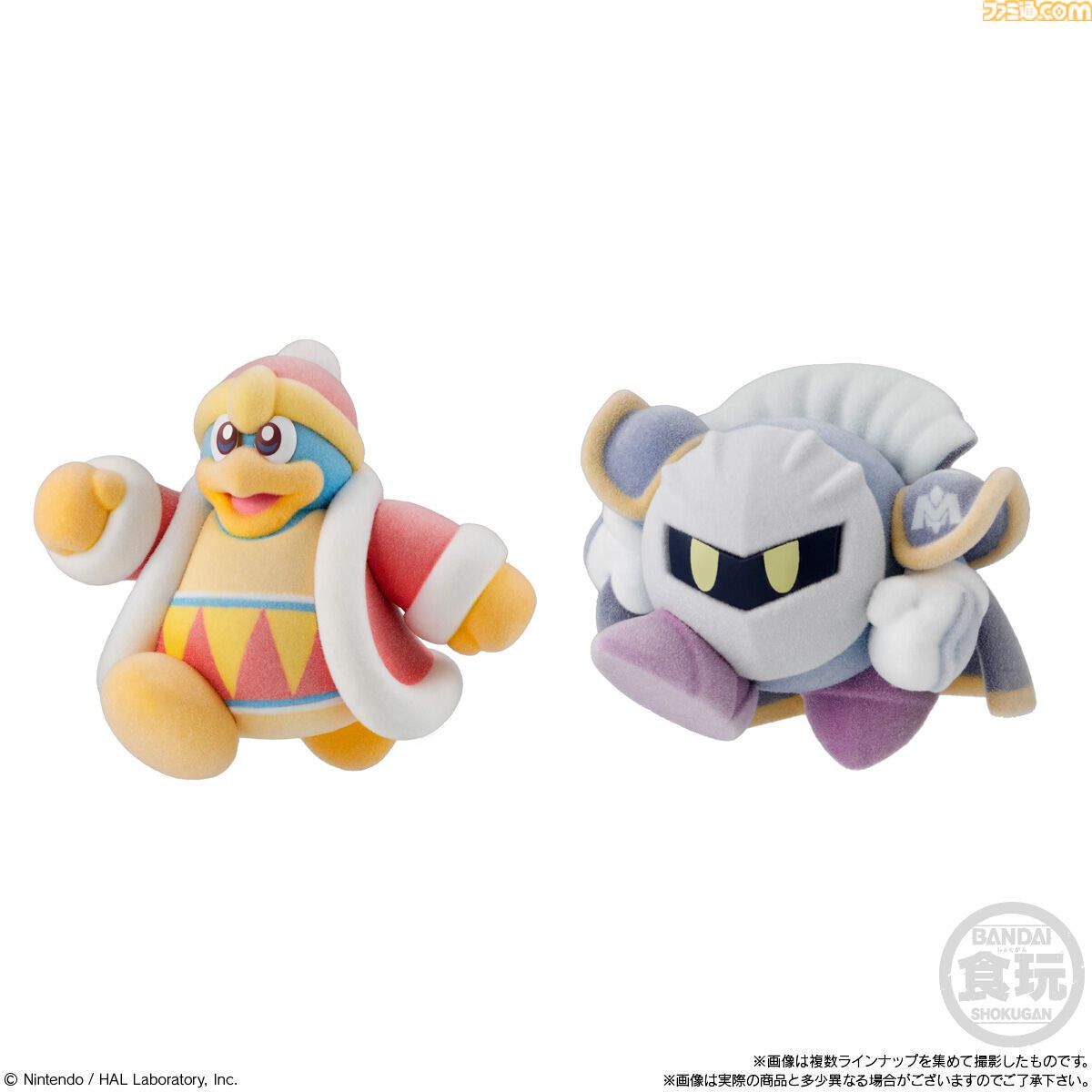 【星のカービィ】“プププどーる”本日（9/9）より全国の食玩売場や任天堂直営ストアで発売。ふんわりフロッキー素材の食玩フィギュア