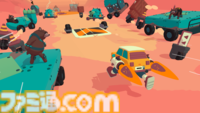 脚の生えた車で駆け回るコメディアクション『WHAT THE CAR? - うんてん、できるかな？』Steam版がリリース。二足歩行だから海だって泳げるし、スキーもできるし、自転車にも乗れる