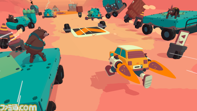 脚の生えた車で駆け回るコメディアクション『WHAT THE CAR? - うんてん、できるかな？』Steam版がリリース。二足歩行だから海だって泳げるし、スキーもできるし、自転車にも乗れる