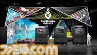 【TGS2024】集英社ゲームズが出展。『都市伝説解体センター』の外観と特定時のピラミッドをイメージしたブースデザイン。各作品のノベルティも用意