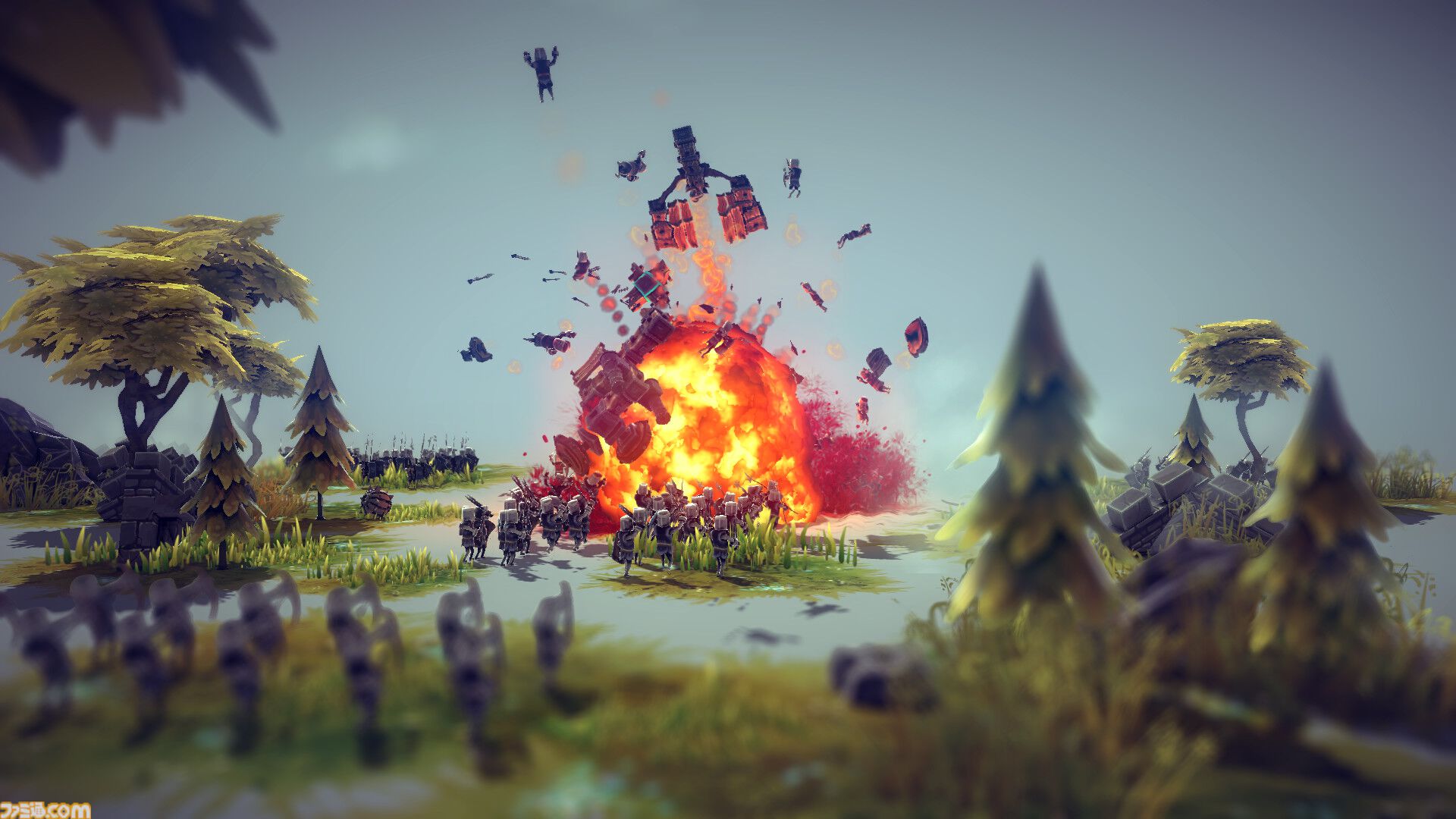 『Besiege - ビシージ -』Switch/PS5/PS4版が12月12日発売。パッケージ版の予約受付も開始。作ったマシンで各ステージを攻略するビルド＆シミュ
