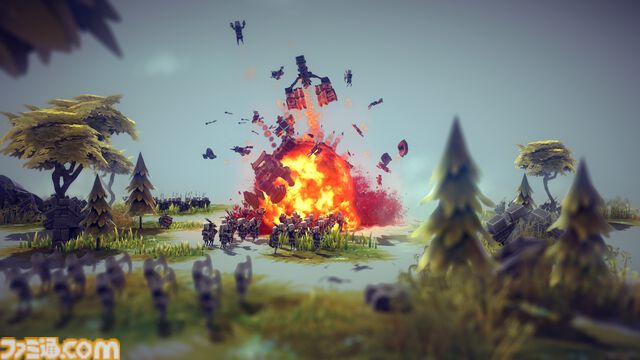 『Besiege - ビシージ -』Switch/PS5/PS4版が12月12日発売。パッケージ版の予約受付も開始。作ったマシンで各ステージを攻略するビルド＆シミュ