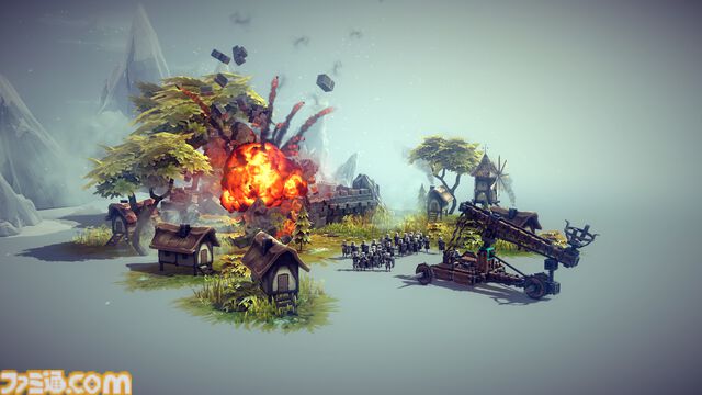 『Besiege - ビシージ -』Switch/PS5/PS4版が12月12日発売。パッケージ版の予約受付も開始。作ったマシンで各ステージを攻略するビルド＆シミュ