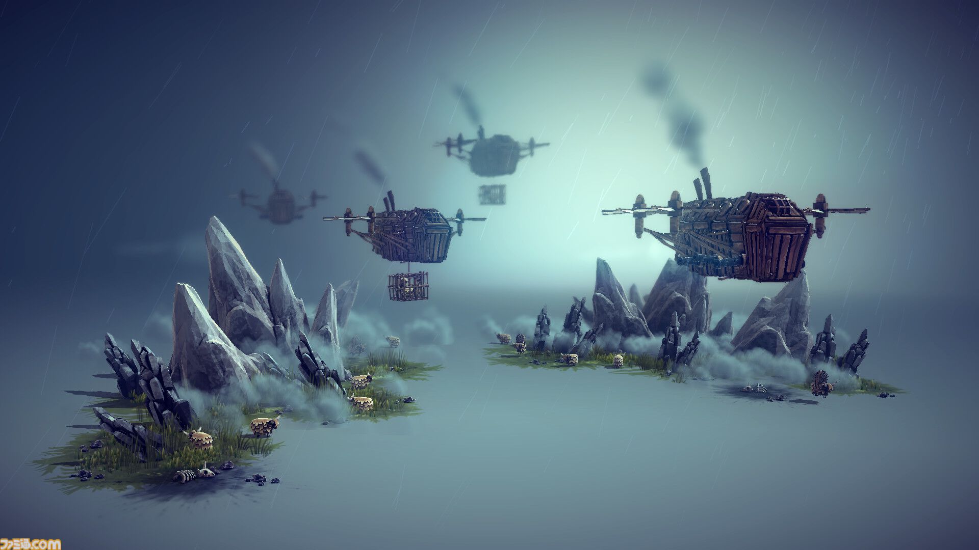 『Besiege - ビシージ -』Switch/PS5/PS4版が12月12日発売。パッケージ版の予約受付も開始。作ったマシンで各ステージを攻略するビルド＆シミュ