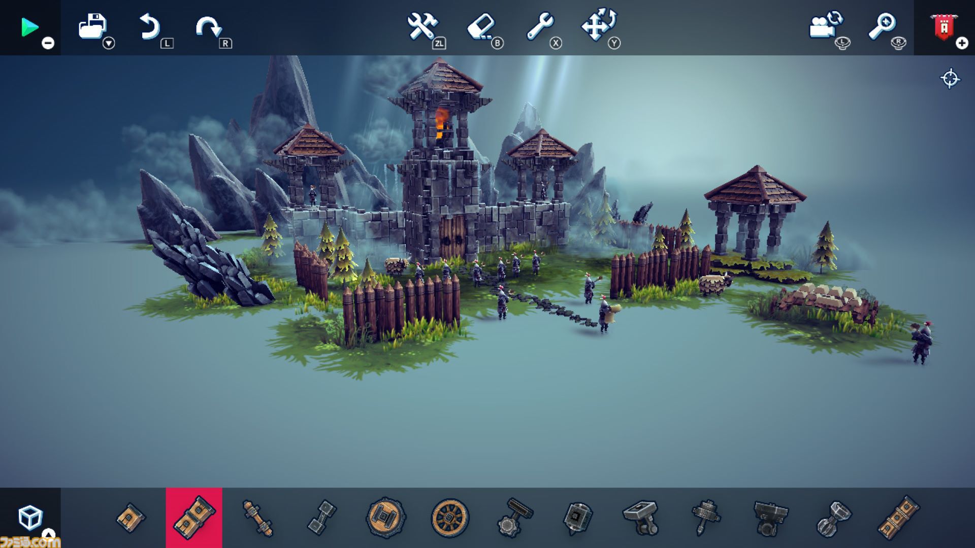 『Besiege - ビシージ -』Switch/PS5/PS4版が12月12日発売。パッケージ版の予約受付も開始。作ったマシンで各ステージを攻略するビルド＆シミュ
