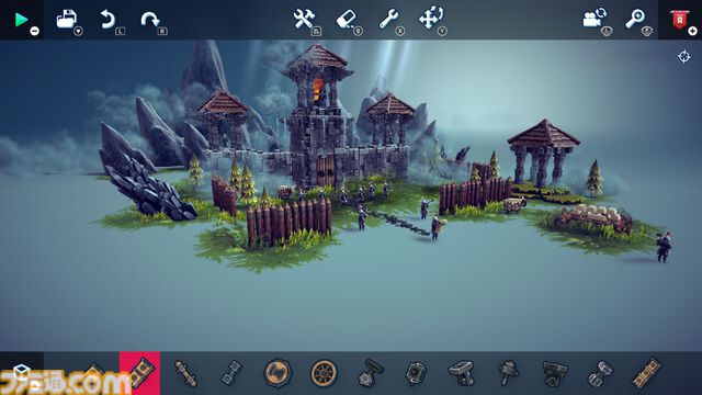 『Besiege - ビシージ -』Switch/PS5/PS4版が12月12日発売。パッケージ版の予約受付も開始。作ったマシンで各ステージを攻略するビルド＆シミュ