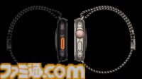 Appl WatchUltra2にブラックチタニウムが登場。