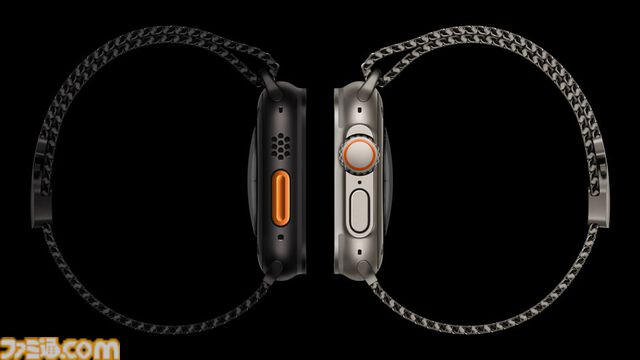 Appl WatchUltra2にブラックチタニウムが登場。