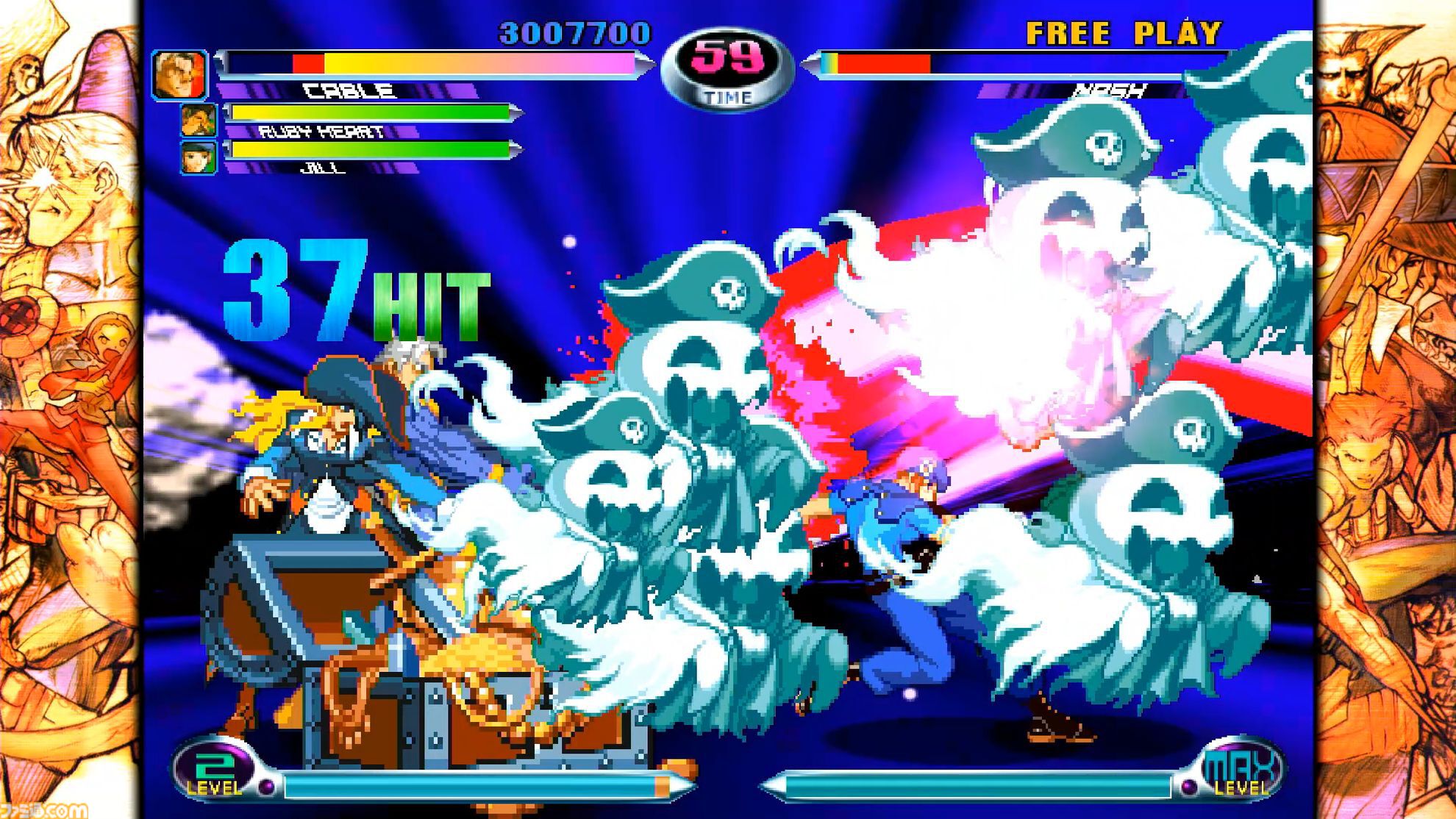 『マーベルVSカプコン ファイコレ』収録作品と追加機能をおさらい。永久コンボ上等なハチャメチャさがいい！ 格ゲープレイヤーもアメコミファンも唸る、珠玉の名作たちが一堂に会する