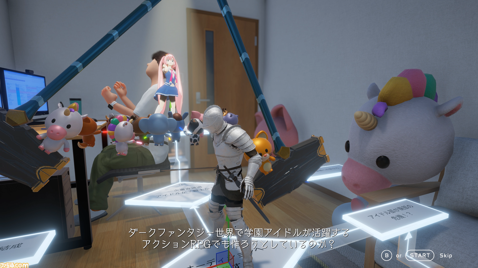 “カロリーメイト リキッド”がゲーム化!? 缶が主人公の骨太3Dアクション。声は大塚明夫、津田健次郎、伊藤美来が担当。先行プレイリポと開発者インタビューをお届け