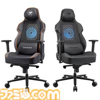 背もたれに200mm RGBファン内蔵のゲーミングチェア“NXSYS AERO”が明日（9/13）発売。チェア内の冷気を循環させることで熱がこもることなく、背面をつねに快適に
