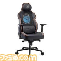 背もたれに200mm RGBファン内蔵のゲーミングチェア“NXSYS AERO”が明日（9/13）発売。チェア内の冷気を循環させることで熱がこもることなく、背面をつねに快適に
