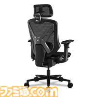背もたれに200mm RGBファン内蔵のゲーミングチェア“NXSYS AERO”が明日（9/13）発売。チェア内の冷気を循環させることで熱がこもることなく、背面をつねに快適に