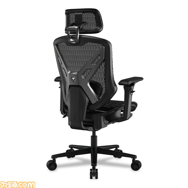 背もたれに200mm RGBファン内蔵のゲーミングチェア“NXSYS AERO”が明日（9/13）発売。チェア内の冷気を循環させることで熱がこもることなく、背面をつねに快適に