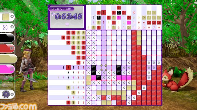 『ピクセルクロス ルーンファクトリーエディション』2025年にリリース。クセになるお絵描きパズルを『ルーンファクトリー』の世界観で楽しめるコラボタイトル