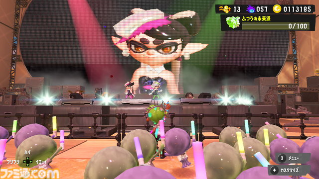 『スプラトゥーン3』グランドフェスティバル、会場の特別感がスゴイ。3つのステージ、クラゲとの一体感、フェス飯屋台まで！