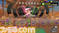 『スプラトゥーン3』グランドフェスティバル、会場の特別感がスゴイ。3つのステージ、クラゲとの一体感、フェス飯屋台まで！