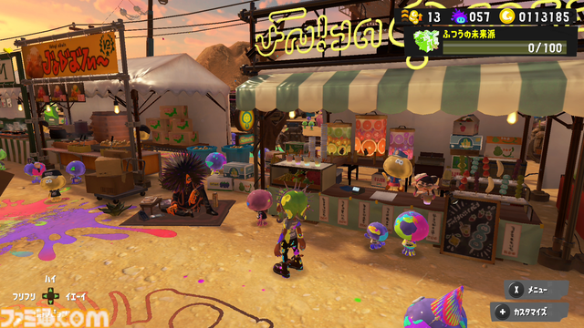 『スプラトゥーン3』グランドフェスティバル、会場の特別感がスゴイ。3つのステージ、クラゲとの一体感、フェス飯屋台まで！