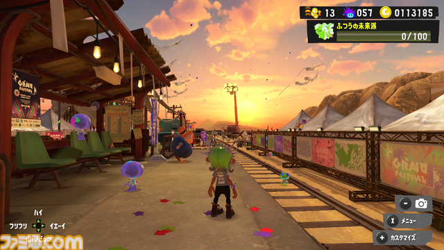 『スプラトゥーン3』グランドフェスティバル、会場の特別感がスゴイ。3つのステージ、クラゲとの一体感、フェス飯屋台まで！