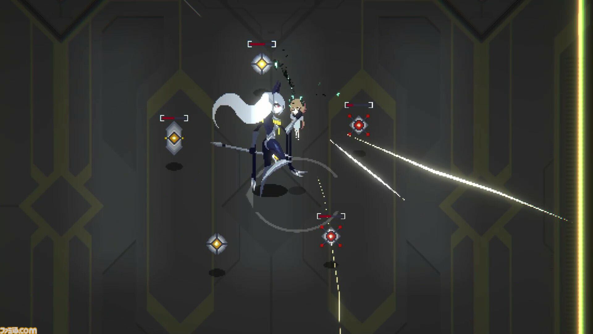 『NanoApostle』US版が発売、日本版は10月に発売予定。破壊的ナノマシンを装着させられた子どもとなりボスを倒しまくる激しいダークSFゲーム。TGS2024でも試遊可能