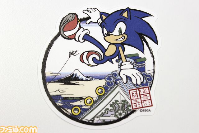 【TGS2024】先行販売の『ソニック・ザ・ヘッジホッグ』グッズを一挙紹介。5年ぶりに再始動する浮世絵とソニックのコラボ企画“和ソニック”に注目
