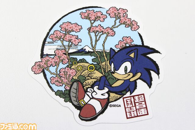 【TGS2024】先行販売の『ソニック・ザ・ヘッジホッグ』グッズを一挙紹介。5年ぶりに再始動する浮世絵とソニックのコラボ企画“和ソニック”に注目