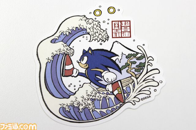 【TGS2024】先行販売の『ソニック・ザ・ヘッジホッグ』グッズを一挙紹介。5年ぶりに再始動する浮世絵とソニックのコラボ企画“和ソニック”に注目