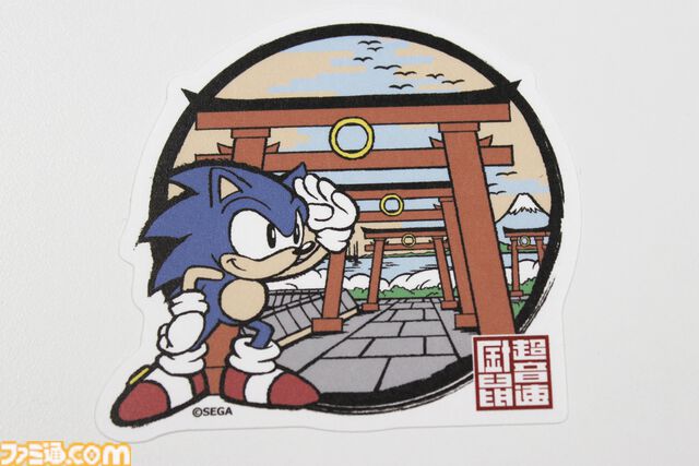 【TGS2024】先行販売の『ソニック・ザ・ヘッジホッグ』グッズを一挙紹介。5年ぶりに再始動する浮世絵とソニックのコラボ企画“和ソニック”に注目