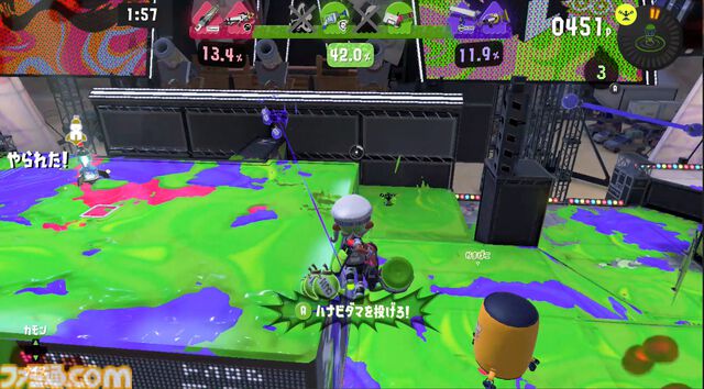 『スプラトゥーン3』グランドフェス後半戦でヌラネバセブン登場。新曲『タイム・トライブ』の演出も、バトルのリミックス曲もエモさが限界突破