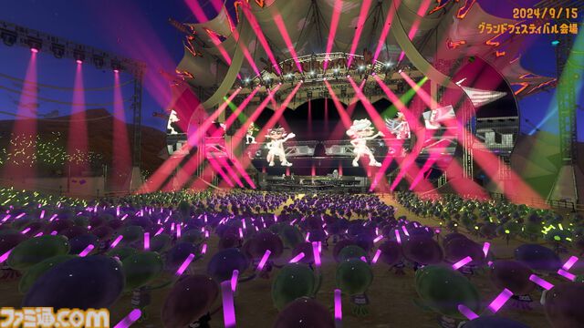 『スプラトゥーン3』グランドフェス後半戦でヌラネバセブン登場。新曲『タイム・トライブ』の演出も、バトルのリミックス曲もエモさが限界突破