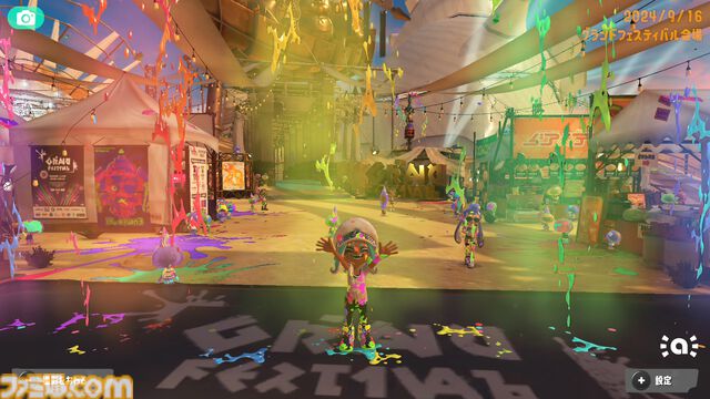 『スプラトゥーン3』グランドフェスティバル会場への行き方。amiiboを使えば、あのフェス会場で思い出の曲、演出がいつでも楽しめる！