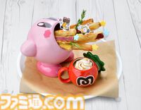 【カービィカフェ】コックカワサキ特製“秋のサーモンミルクスープ”、吸い込む姿がかわいい“さつまいもスティック”など秋限定メニュー2種が9/25より展開
