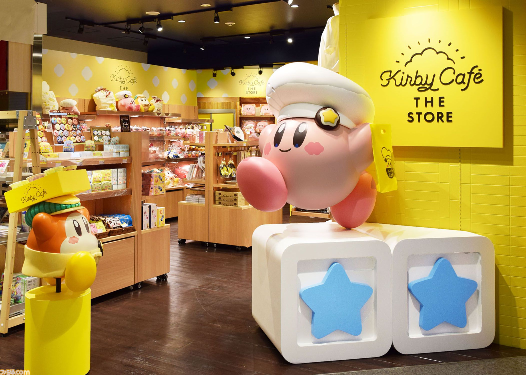 【カービィカフェ】コックカワサキ特製“秋のサーモンミルクスープ”、吸い込む姿がかわいい“さつまいもスティック”など秋限定メニュー2種が9/25より展開