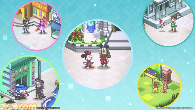 『ディズニー ピクセルRPG』10月7日より正式サービス開始。ミッキー、スティッチ、ジーニーなど人気キャラたちといっしょに戦うスマホ向けドット絵RPG
