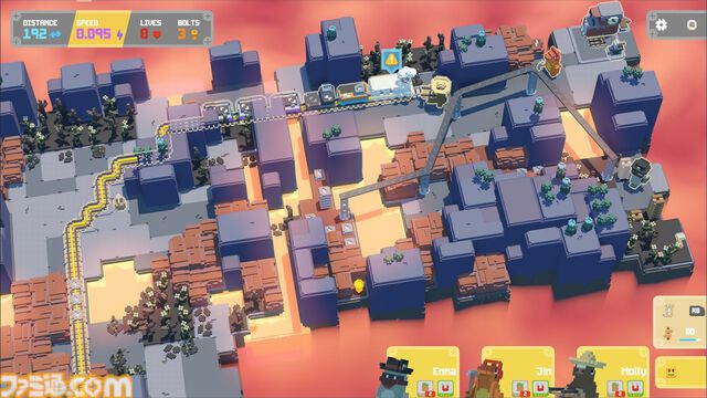 ドタバタ協力鉄道建設ゲーム『Unrailed 2:バック・オン・トラック』オープンベータテストが9月20日～23日に開催。スリリングな線路作りを先行体験