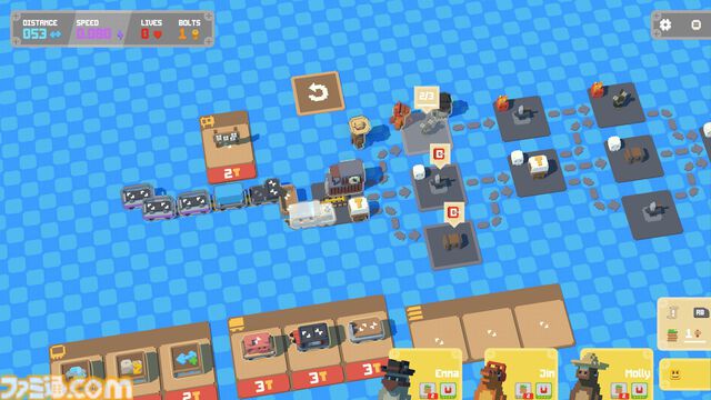 ドタバタ協力鉄道建設ゲーム『Unrailed 2:バック・オン・トラック』オープンベータテストが9月20日～23日に開催。スリリングな線路作りを先行体験