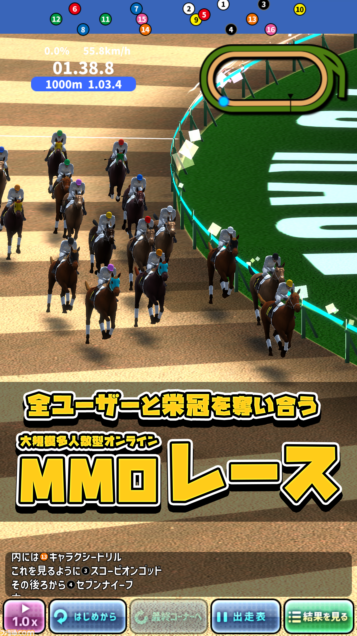 配信開始】美女にモテモテの馬主となりG1レースの栄冠を目指せ！新作